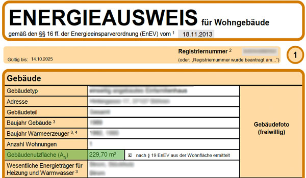 Gebäudenutzfläche